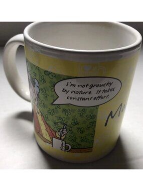 Hallmark Maxine Not Grouchy By Nature And Breakfast in Bed Coffee Mug